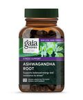 Gaia Herbs Ashwagan Root - Made with Organic Ashwagan Root to Help Support a Healthy Response to , The Immune System, and Restful Sleep - 120 Vegan Liquid Phyto-Capsules (60-Day Supply)