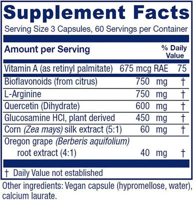 Vitanica Bladder Ease Bladder Support Vegan 180 Capsules