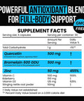 Quercetin with Bromelain 500mg Capsules, Supports Immune Response, Joint Comfort, & Overall Wellness - Vitamin C, Zinc 50mg, & Vitamin D3 5000 IU - Immunity Health Pills