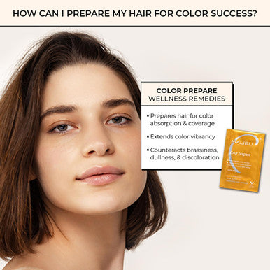 Malibu C Color Prepare Wellness Hair Remedy For Color Hair Treatment 1 Count, 0.17 Ounce