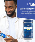 4Life TRANSFER FACTOR PLUS Tri-Factor Formula - Immune System Support with Zinc Super Mushroom Blend (Maitake Shiitake Agaricus) and Extracts of Cow Colostrum and Chicken Egg Yolk - 60 Capsules