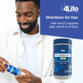4Life TRANSFER FACTOR PLUS Tri-Factor Formula - Immune System Support with Zinc Super Mushroom Blend (Maitake Shiitake Agaricus) and Extracts of Cow Colostrum and Chicken Egg Yolk - 60 Capsules