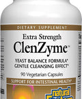 Natural Factors ClenZyme Extra Strength Yeast Balance Formula 90 Capsules