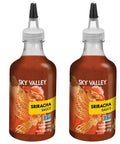 Sky Valley Sriracha Sauce - Hot Sauce, Made with Red Jalapeno Peppers, Gluten Free, Vegan, Non-GMO, Less Than 2g of Sugar per Serving, 5 Calories per Serving - Sriracha Hot Sauce, 14 Oz