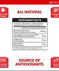 Apple Cider Vinegar Capsules with Prebiotics (1500 mg) - Antioxidant, Digestion, Fiber Supplement | Made in Canada