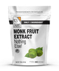 It's Just! - 100% Monkfruit Extract Powder, Keto Friendly Sweetener, Monk Fruit, Sugar-Free, Non-GMO, Non-Glycemic (25% Mogroside V, 1.5oz / 42g)