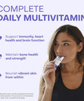 Healthycell Bioactive Daily Liquid Multivitamin For Men & Women â€“ 20+ Essential Vitamins Minerals & Antioxidants For Brain Heart Immune Support Skin & Hair Support - 14 Gel Packs