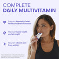 Healthycell Bioactive Daily Liquid Multivitamin for Men and Women 20+ Essential Vitamins Minerals and Antioxidants for Brain Heart Immunity Energy Skin and Hair Support 30 Gel Packs