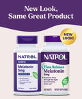 Natrol Melatonin 5 mg Time Release, Dietary Supplement to Minimize Wake Ups, Nighttime Sleep Aid, 100 Tablets, Up to a 100 Day Supply