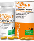 Methyl B12 5000 Mcg Vitamin B12 Methylcobalamin Lozenges + Super B Vitamin B Complex Sustained Slow Release
