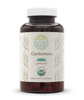 Cardamom Usda Organic 120 Capsules | Natural Herbal Supplement | Certified Organic Vegetarian Capsules And Organic Cardamom