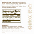 Solgar Methylcobalamin (Vitamin B12) 5000 Mcg - 60 Nuggets Pack Of 3 - Supports Energy Metabolism - Vitamin B - Non-Gmo Vegan Gluten Free - 180 Total Servings