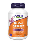 Now Foods Supplements Biocell Collagen Hydrolyzed Type Ii Clinically Validated 120 Veg Capsules