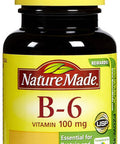 Nature Made Vitamin B6 100 Mg Tabs 100 Ct