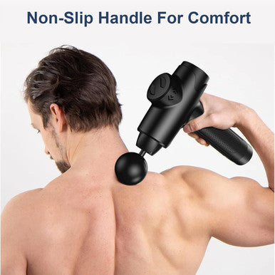 Massage Gun Deep Tissue, Quiet Percussion Muscle Back Neck Head Shoulder Body Hammer Massager For Athletes Pain Relief With 30 Speed Level