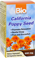 Bio Nutrition Inc, California Poppy, 60 Vcap