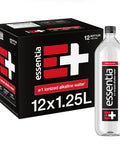 Essentia Water LLC, Ionized Alkaline Bottled Water; 99.9% Pure, Infused with Electrolytes, 9.5 pH or Higher a Clean, Smooth Taste, 20 Fl Oz (Pack of 24)