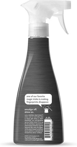 Method Stainless Steel Cleaner + Polish Apple Orchard Cleans Fingerprints and Smudges 14 FL Oz (Pack of 1)