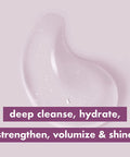Love Beauty And Planet Sulfate-Free Deep Cleanse, Hydrate, Strengthen, Volumize & Shine Vegan Biotin & Sun-Kissed Mandarin 5-in-1 Multi Benefit Nourishing Shampoo, 32.3 Fl Oz
