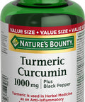 Natures Bounty Turmeric Curcumin 1000Mg Plus Black Pepper 90 Capsules