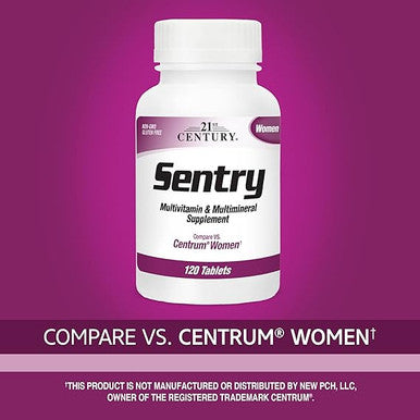 21st Century Sentry Women Multivitamins with Minerals, 120 ea