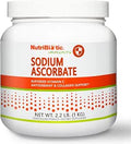 NutriBiotic Sodium Ascorbate Buffered Vitamin C Powder 2.2 Lb Vegan NonAcidic and Easier on Digestion Than Ascorbic Acid Essential Immune Support and Antioxidant Supplement Gluten and GMO