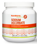 NutriBiotic Sodium Ascorbate Buffered Vitamin C Powder 2.2 Lb Vegan NonAcidic and Easier on Digestion Than Ascorbic Acid Essential Immune Support and Antioxidant Supplement Gluten and GMO