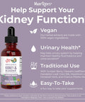 Maryruth Organics Herbal Supplement Drops | Support Renal & Urinary Systems | Juniper Berry | Cleavers | Dandelion | Hawthorn | Horsetail & Chanca Piedra | Vegan | Non-GMO | 1 Fl Oz