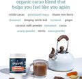 Organifi Harmony - Hormone Support - Eases Pms Symptoms - Energizes You - Regulates Menstrual Cycle - Best Served Hot - Gluten And Vegan Cacao Powder, 30 Servings