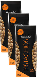 Wonderful Pistachios In Shell, Sweet Chili Flavored Nuts, 14 Ounce Bag, Protein Snacks, Gluten Free, Healthy Snack