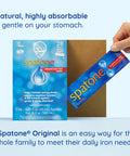 4 PACK Spatone Spatone 100% Natural Iron Sup 28 sachet 4 PACK BUNDLE