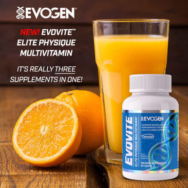 Evogen Evovite | Immune Boosting Elite Sport Multivitamin with Beta-Alanine & Curcumin | 30 Day Supply