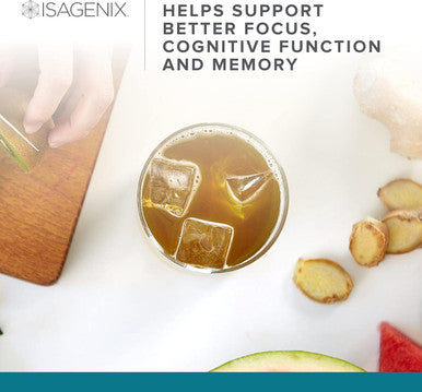 Isagenix Ionix Supreme - Drink with Niacin Vitamin B12 Vitamin B6 and Ribflavin to Help Fight Stress - 32-Ounce Bottle (Natural Fruit Flavor)