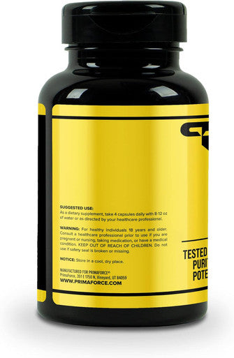 Primaforce L-Citrulline 3000mg 120 Capsules 30 Servings