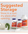NOW Supplements, Vitamin K-2 100 mcg, Menaquinone-4 (MK-4), Supports Bone Health*, 100 Veg Capsules