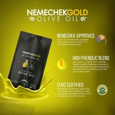 Nemechek Gold Extra Virgin Olive Oil 1.5 liters