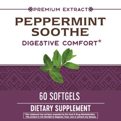 Nature'S Way Premium Extract Peppermint Soothe 60 Count