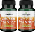 Swanson Betaright Beta Glucans 250 Milligrams 60 Capsules (2 Pack)