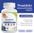Zahler Prostaid+ Prostate Supplements For Men With Lycopene & Norway Spruce For Urine Flow, Prostate Support - Made In Usa, Kosher - Prostate Health Supplements For Men (60 Vegetarian Softgels)