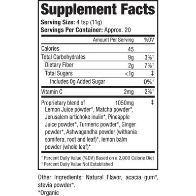 SUNFOOD Organic Stress Less Wellness Super Blend, 8 OZ