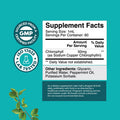 Natures Craft Vegan Liquid Chlorophyll Drops - Super Concentrated Mint Flavored Chlorophyll Liquid Drops - Internal Cleanser Digestive Support Immune Health and Whole Body Detox and Cleanse Support (60 Servings)
