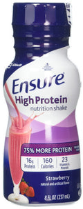 Ensure High Protein Nutrition Shake Strawberry 6 Count