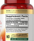 Carlyle Chewable Vitamin D3 6000 Iu Tablets | 180 Count | Natural Berry Flavor | Vegetarian, Non-Gmo And Gluten Free