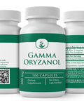 PURE ORIGINAL INGREDIENTS Gamma Oryzanol & Dandelion Root Capsule Bundle (100 Capsules Each), No Additives Or Fillers, Lab Verified