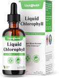 Liquidhealth Liquid Chlorophyll Drops - Internal Deodorizer Liver Detox Immune Support Stop Bad Breath Reduce Appetite Vegan Non-GMO (2 Oz)