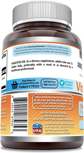 Amazing Nutrition Formulas Vitamin B12 | 1000 Mcg | Tablets Supplement | Non-GMO | Gluten- | Made in USA (1 Pack 300 Count)
