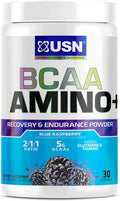USN Supplements BCAA Amino + Supplement, Blue Raspberry, 11.60 Oz