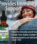 Nature'S Answer Lomatium Root Alcohol - 1000 mg - Gluten - Herbal - 1 fl oz (Pack of 2)