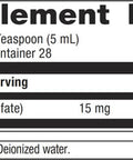 Metagenics Zinc Drink - Liquid Zinc Supplement - Trace Mineral - Immune System & Enzymes Support - With Zinc Sulfate - Non-Gmo, Gluten-Free, Vegetarian - 4.7 Fl Oz