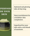 Masaroo Organic Face Cream & Face Moisturiser: Natural Moisturiser Face Women & Men - Face Cream Women for Day & Night - Anti Aging Cream with Vitamin C E & Natural Collagen 100g
